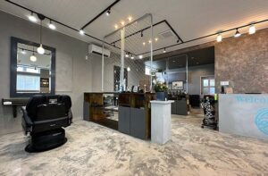 ヘアサロン塗装事例 仙台