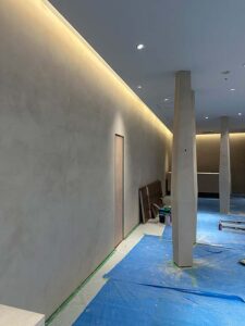 アパレルショップ 壁施工 オシャレ
