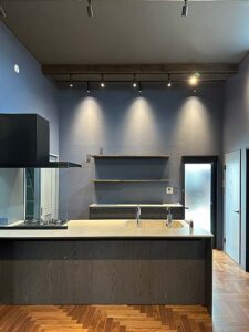 ガレージハウス 内装