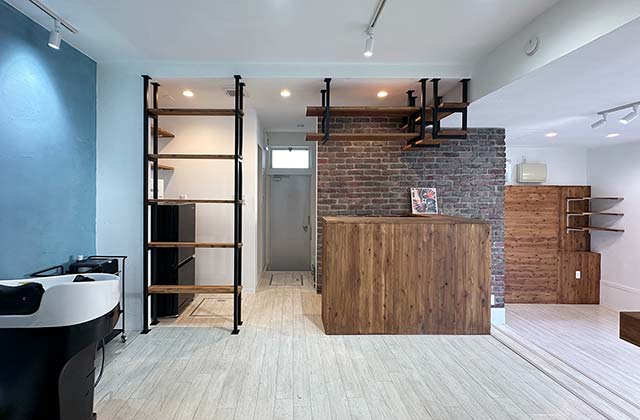 美容室 リノベーション　オシャレ