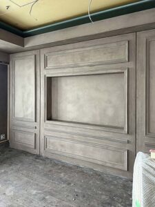 マンション壁 リノベーション オシャレ