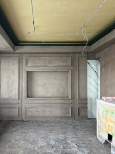 マンション壁 リノベーション オシャレ