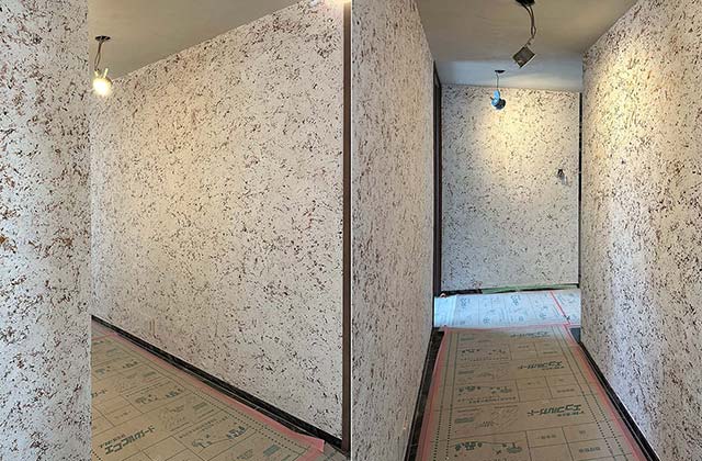 マンション壁 リノベーション オシャレ