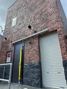 ビル外壁 モルタル造形 オシャレ