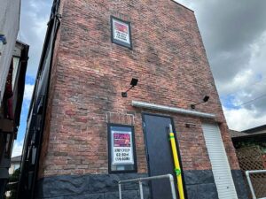 ビル外壁 モルタル造形 オシャレ